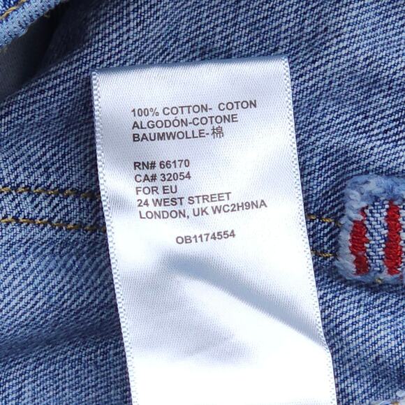 BDG Urban Outfitters Shorts Womens Small Blue Denim High Rise Casual - Picture 7 of 13